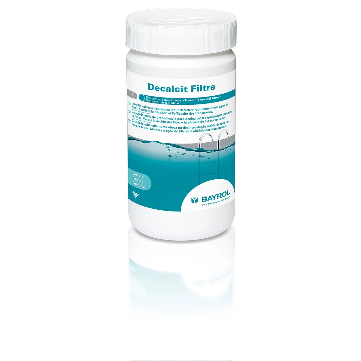 Nettoyant Decalcit Filtre 1 Kg Bayrol