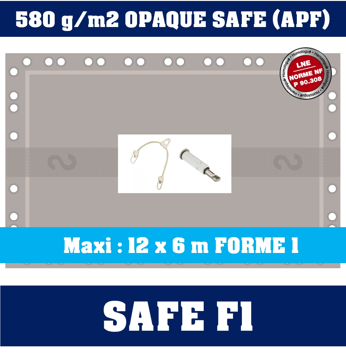 Bâche Hiver Securisée Safe Irricover