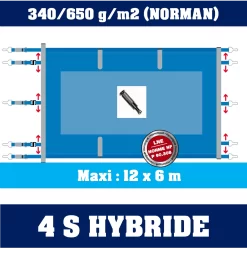 BĂąche Ă Barres 4S Hybride Irricover