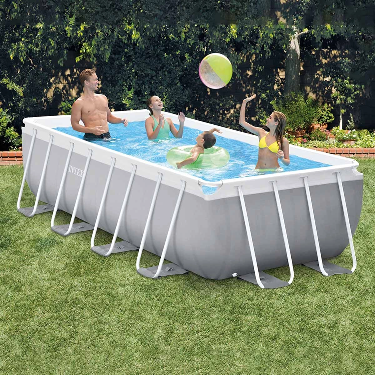 Piscine Hors-sol Prism Frame 4 X 2 X 1 M Intex – Image 2