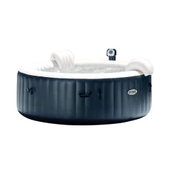 Spa Gonflable PureSpa LED 6 Places Blue Navy Intex