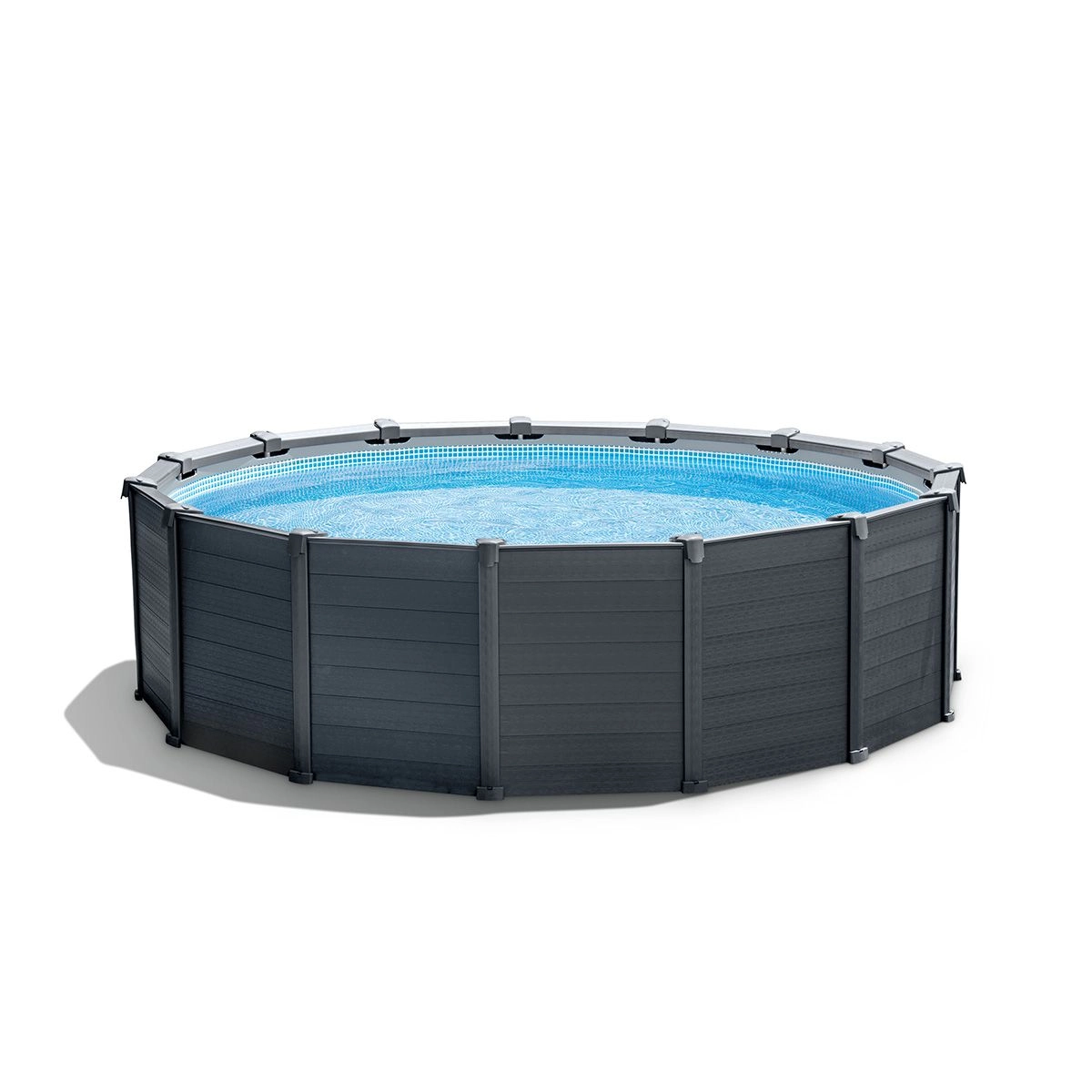 Piscine Hors-sol Graphite Ă4,78 X 1,24 M Intex