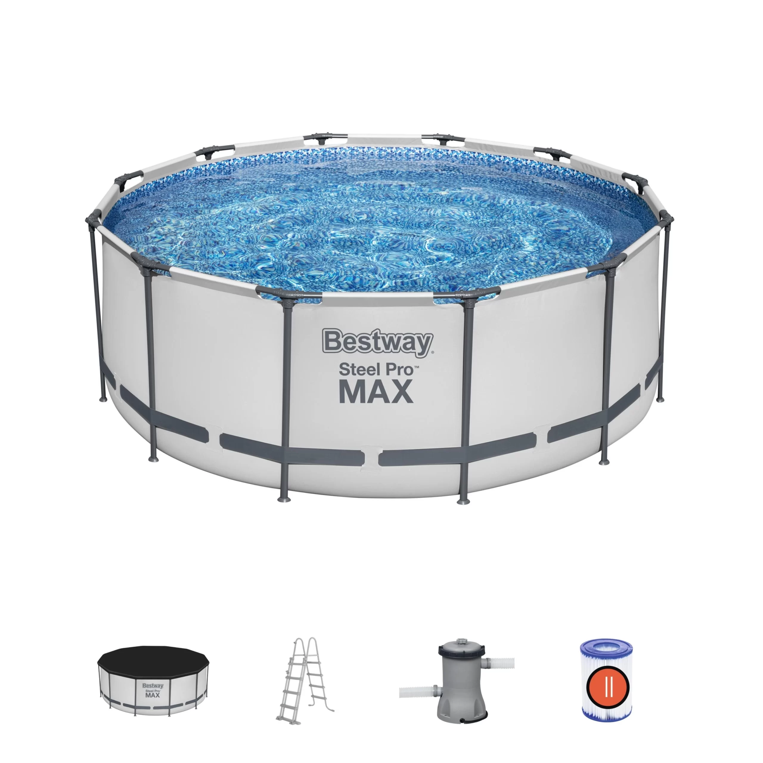 Piscine Hors-sol Steel Pro Max Ă3,66 X 1,22 M Bestway â Image 2