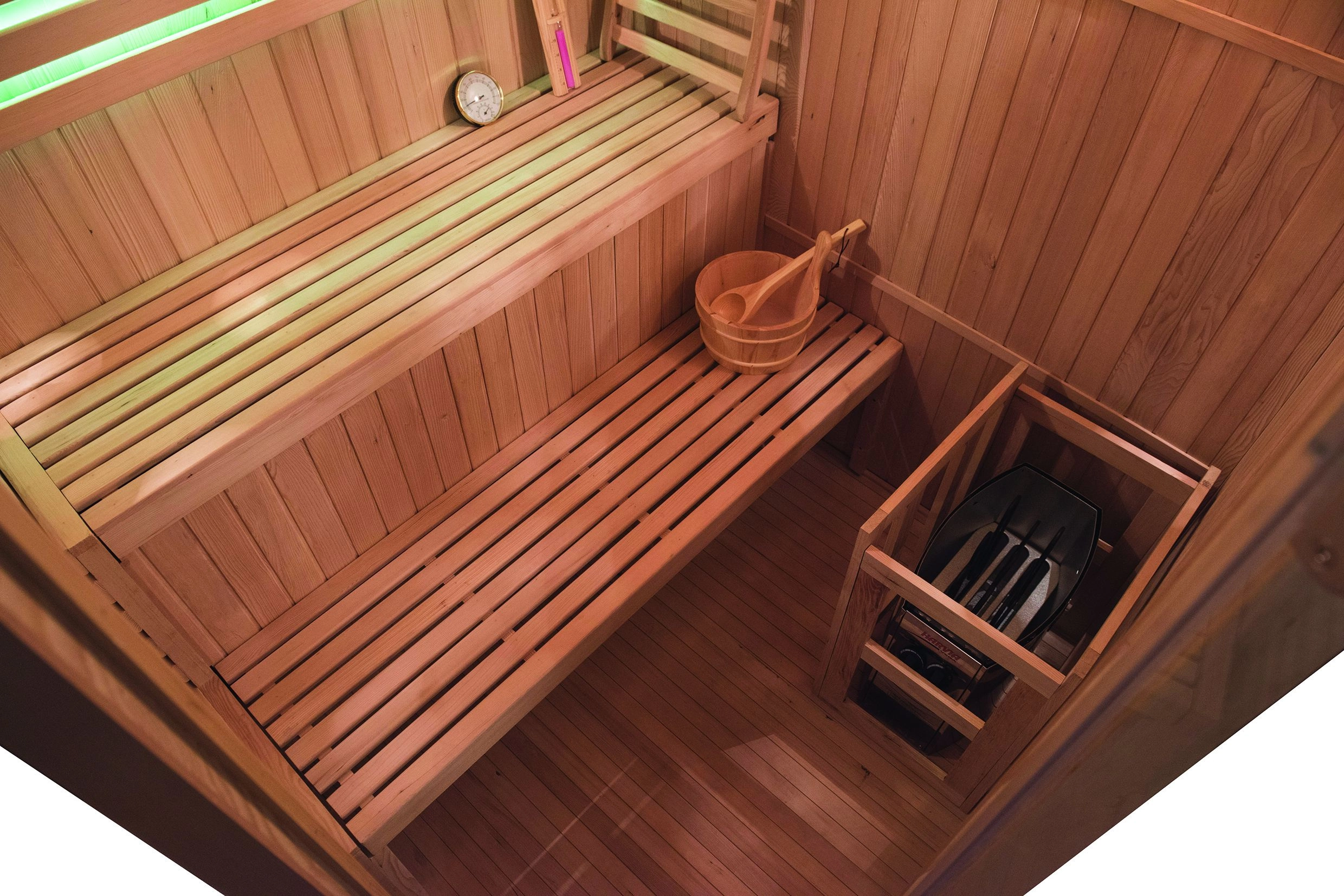 Sauna Traditionnel D'angle Venetian 3-4 Places – Image 3